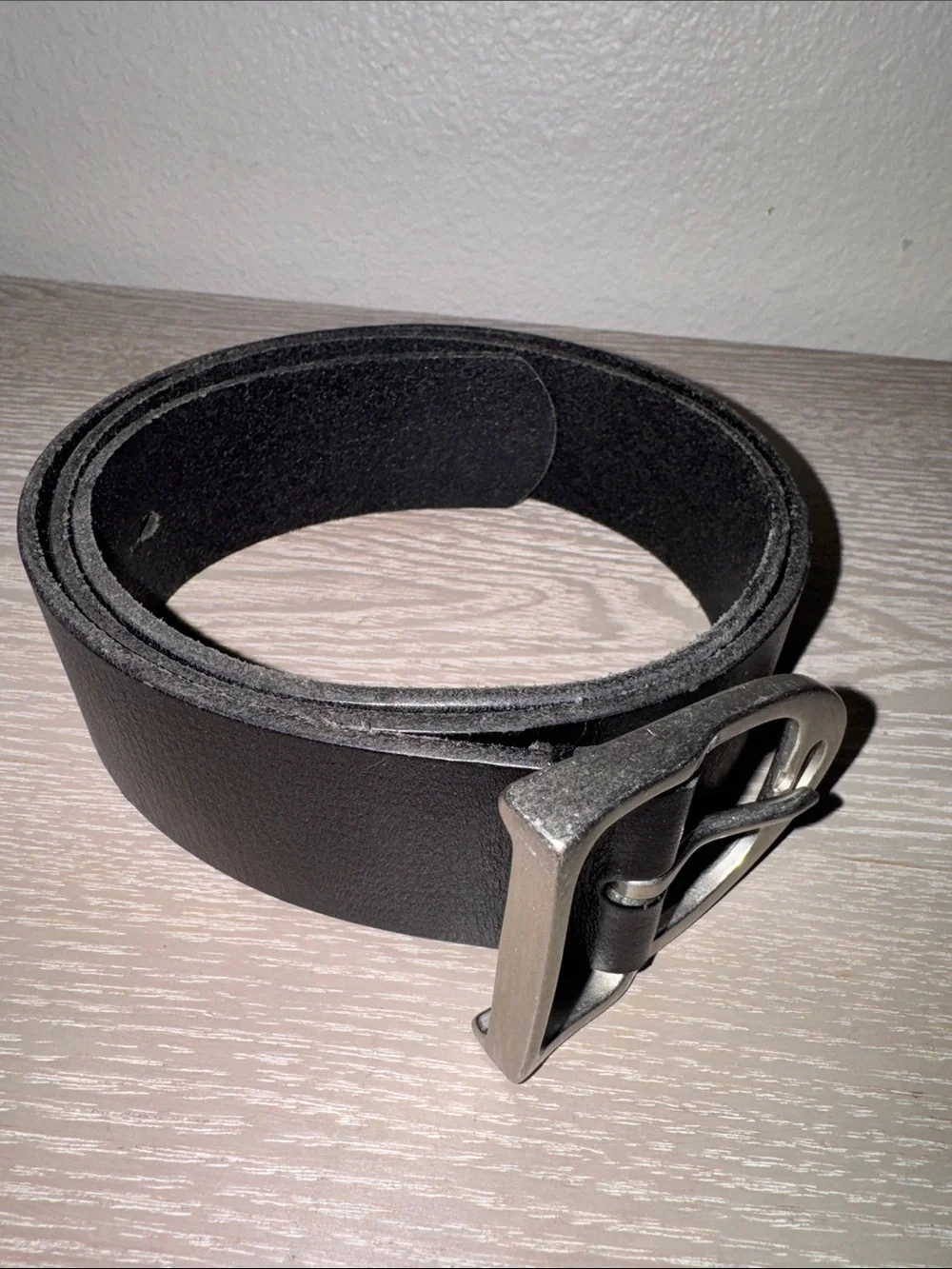 Ariat men's leather black belt 41”